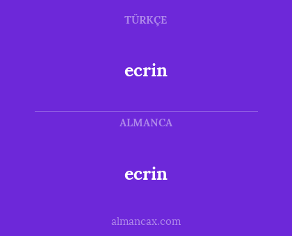 ecrin - ecrin