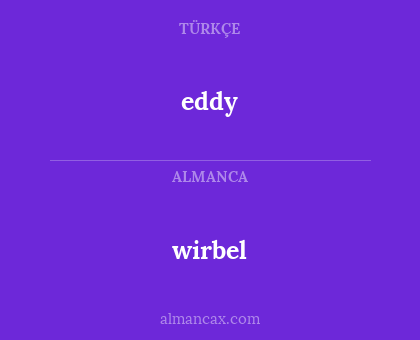 eddy - wirbel