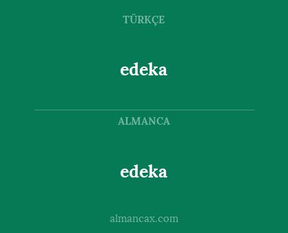 edeka - edeka