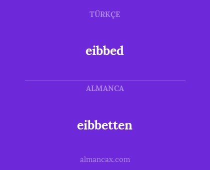 eibbed - eibbetten