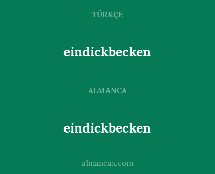 eindickbecken - eindickbecken