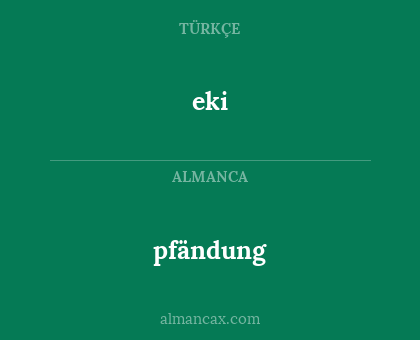 pfändung - eki