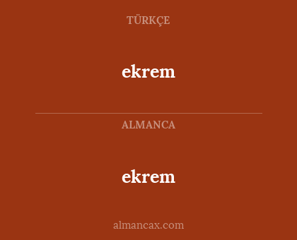 ekrem - ekrem