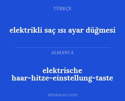elektrische haar-hitze-einstellung-taste - elektrikli saç ısı ayar düğmesi