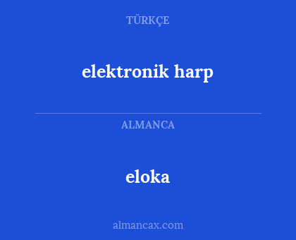 eloka - elektronik harp