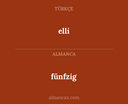 elli - fünfzig