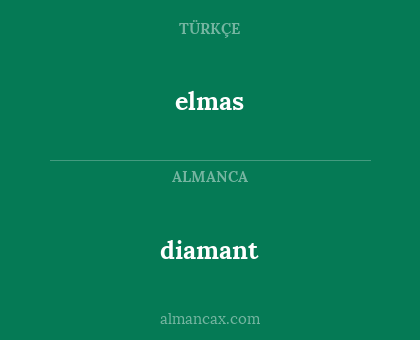 diamant - elmas