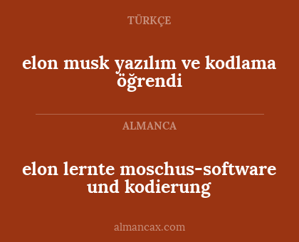 elon musk yazılım ve kodlama öğrendi - elon lernte moschus-software und kodierung