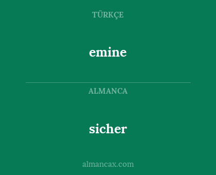 emine - sicher