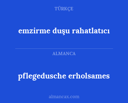 emzirme duşu rahatlatıcı - pflegedusche erholsames