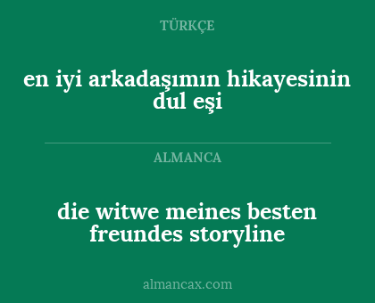 die witwe meines besten freundes storyline - en iyi arkadaşımın hikayesinin dul eşi