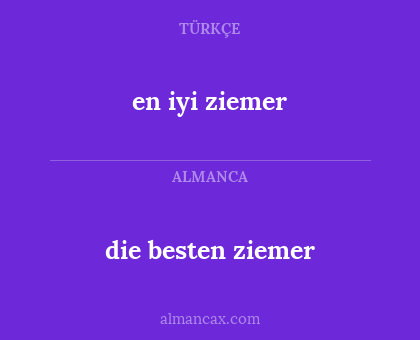 die besten ziemer - en iyi ziemer