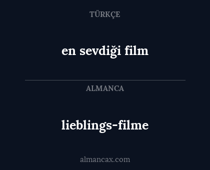en sevdiği film - lieblings-filme