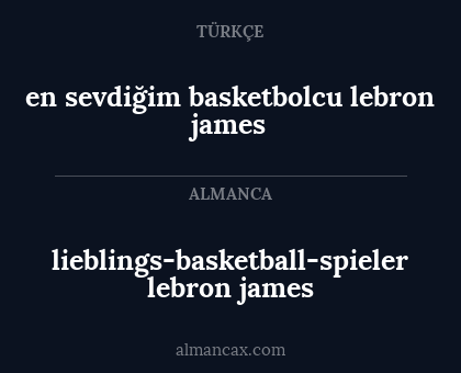 en sevdiğim basketbolcu lebron james - lieblings-basketball-spieler lebron james