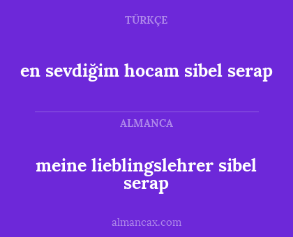 meine lieblingslehrer sibel serap - en sevdiğim hocam sibel serap