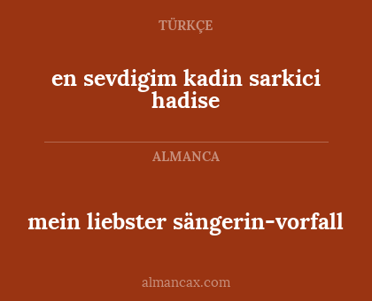 mein liebster sängerin-vorfall - en sevdigim kadin sarkici hadise