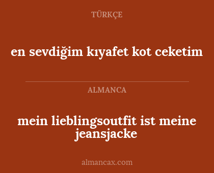 en sevdiğim kıyafet kot ceketim - mein lieblingsoutfit ist meine jeansjacke