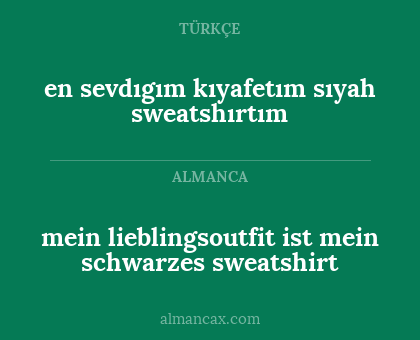 mein lieblingsoutfit ist mein schwarzes sweatshirt - en sevdıgım kıyafetım sıyah sweatshırtım