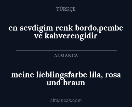 meine lieblingsfarbe lila, rosa und braun - en sevdigim renk bordo,pembe ve kahverengidir