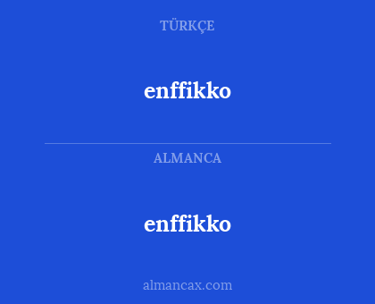 enffikko - enffikko