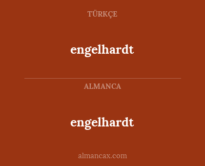 engelhardt - engelhardt