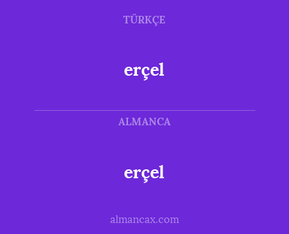 erçel - erçel