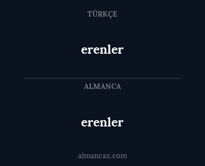 erenler - erenler