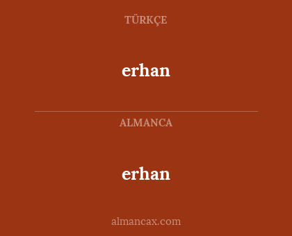 erhan - erhan