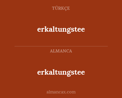 erkaltungstee - erkaltungstee
