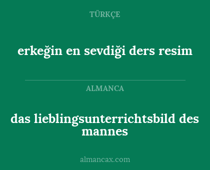 das lieblingsunterrichtsbild des mannes - erkeğin en sevdiği ders resim