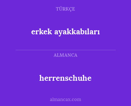herrenschuhe - erkek ayakkabıları