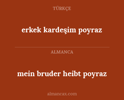 erkek kardeşim poyraz - mein bruder heibt poyraz