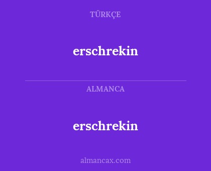 erschrekin - erschrekin