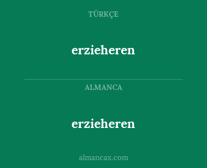 erzieheren - erzieheren