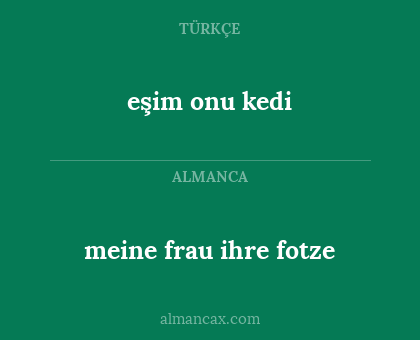 eşim onu kedi - meine frau ihre fotze