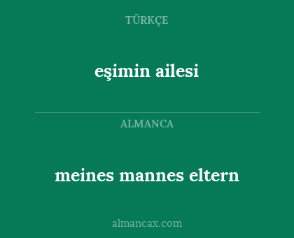 eşimin ailesi - meines mannes eltern