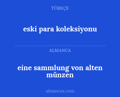 eski para koleksiyonu - eine sammlung von alten münzen