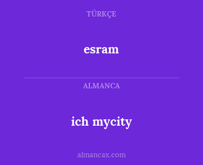 esram - ich mycity