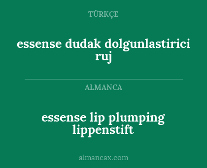 essense lip plumping lippenstift - essense dudak dolgunlastirici ruj