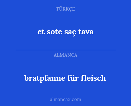 bratpfanne für fleisch - et sote saç tava