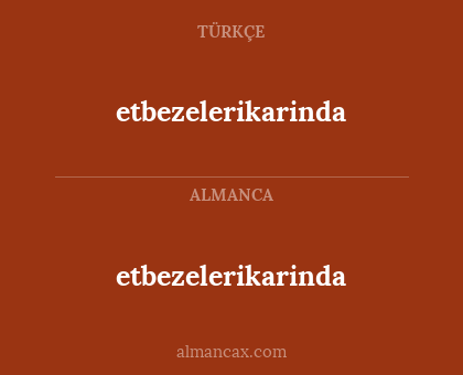 etbezelerikarinda - etbezelerikarinda
