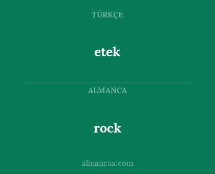 rock - etek
