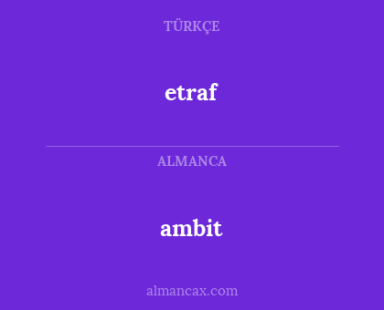 etraf - ambit