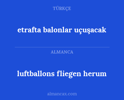 luftballons fliegen herum - etrafta balonlar uçuşacak