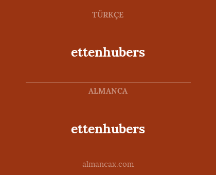 ettenhubers - ettenhubers