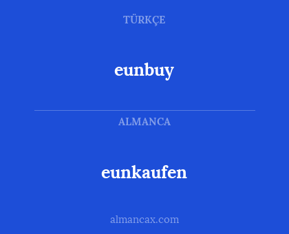 eunkaufen - eunbuy