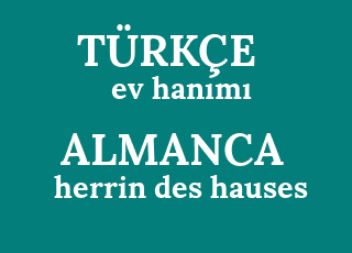 Herrin Des Hauses German Translation Herrin Des Hauses German