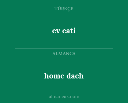 ev cati - home dach