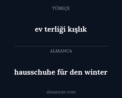 hausschuhe für den winter - ev terliği kışlık