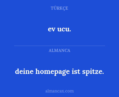 ev ucu. - deine homepage ist spitze.
